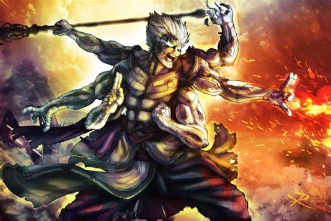 Asura's Wrath: 격렬한 신들의 분노와 아름다운 예술 작품의 조화!